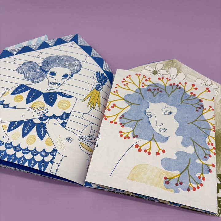 Erika Rier - Wholesale Magazine - Pageant - A Fold Out Art Zine2