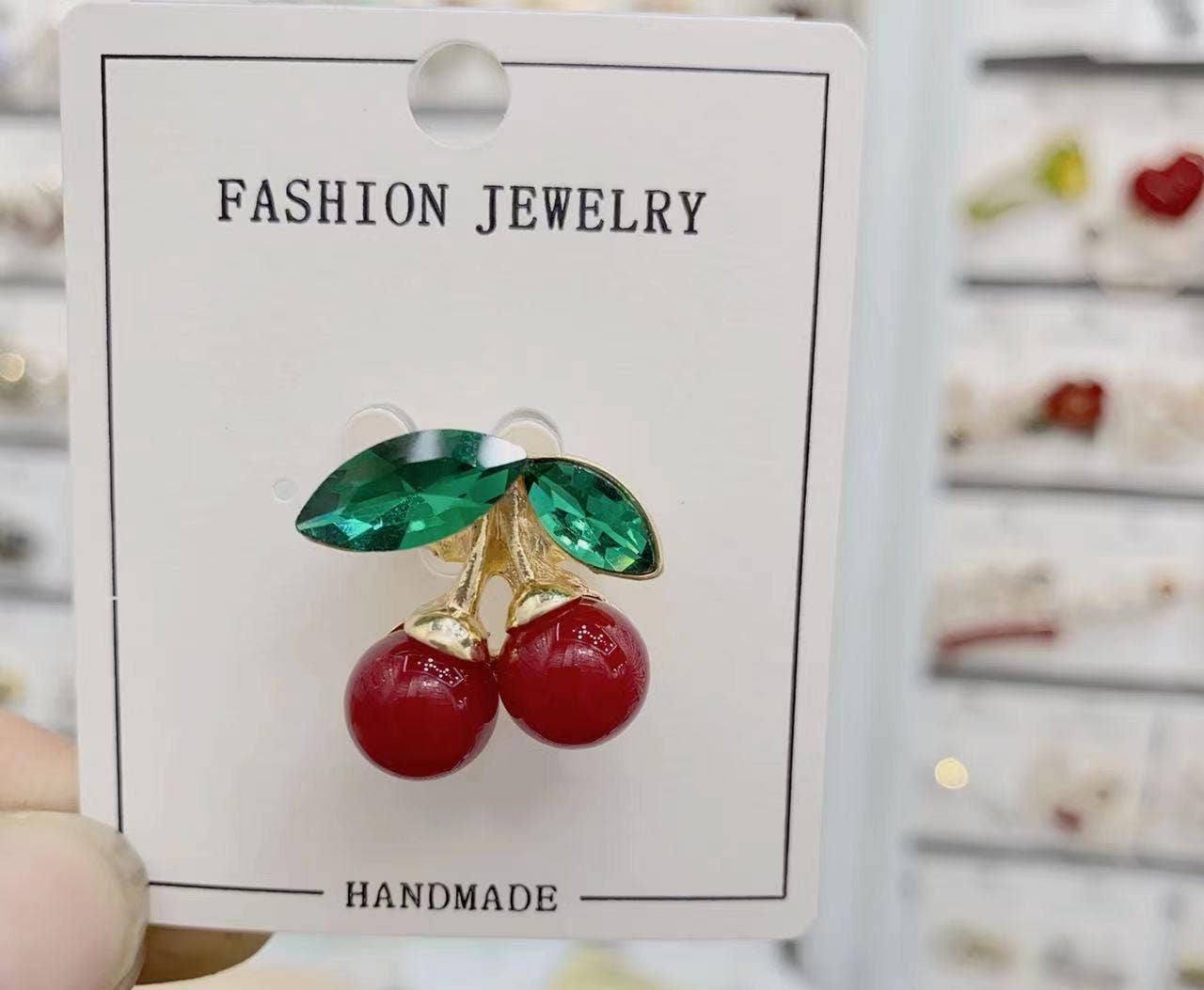 Tourtiwi - Venta al por mayor Broches - Broche de la Serie Cute Cherry, Mini Pin de Fruta7