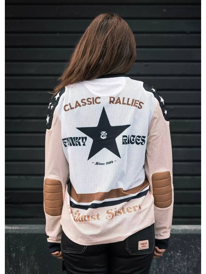 WILDUST - Wholesale Screen Printed T-Shirt - Women's - JERSEY CROSS - CLASSIC RIDER4