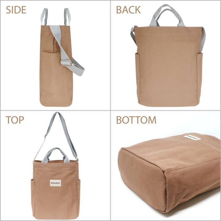 Wrapables.com - Wholesale Tote Bag - Women's - Wrapables Canvas Tote Bag,Casual Cross Body Shoulder Handbag12
