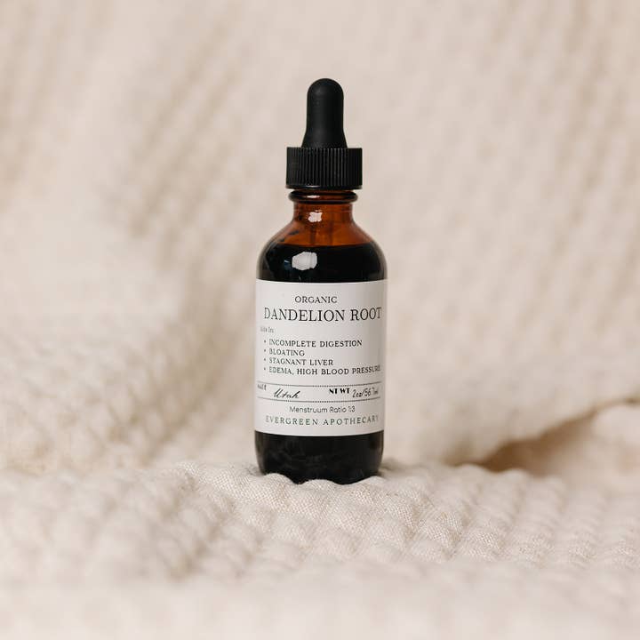 Evergreen Apothecary - Wholesale Tincture - Dandelion Root Tincture, 2oz, Alcohol Free5