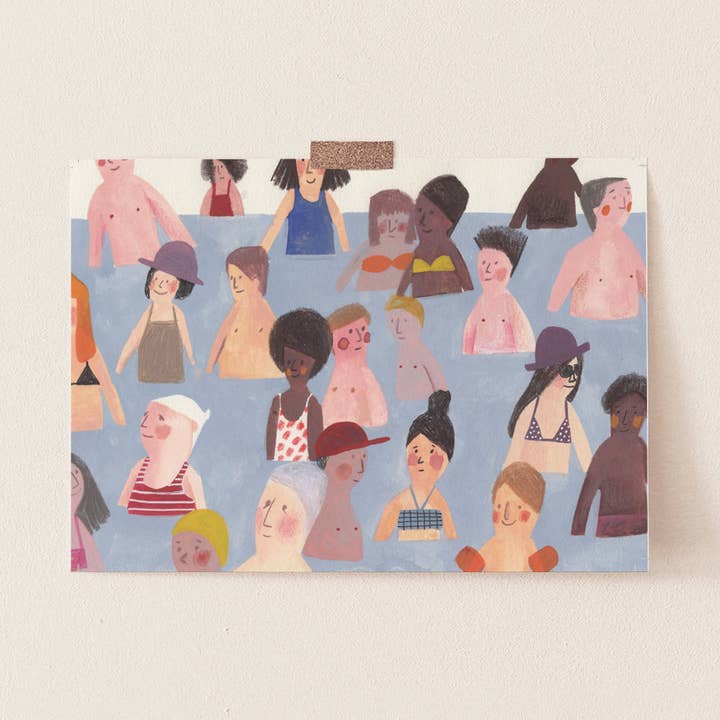 ZOMERKAART voor wholesale door Fotini Tikkou Illustration