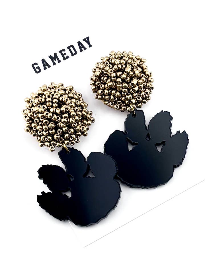 Paw Earrings for wholesale by Cora's Den