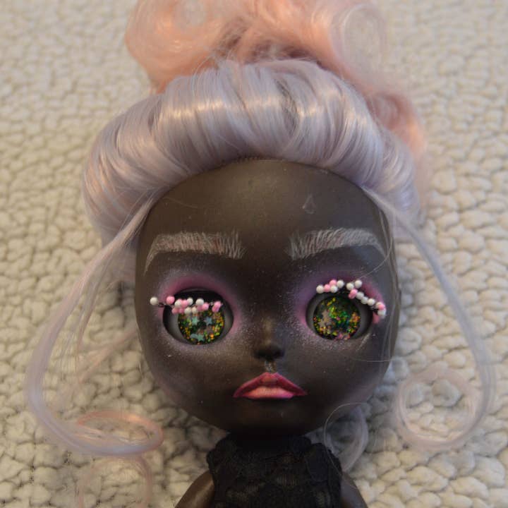 Dr. Apples, LLC - Wholesale Doll – Kids - Ooak African American Blythe Art Doll8