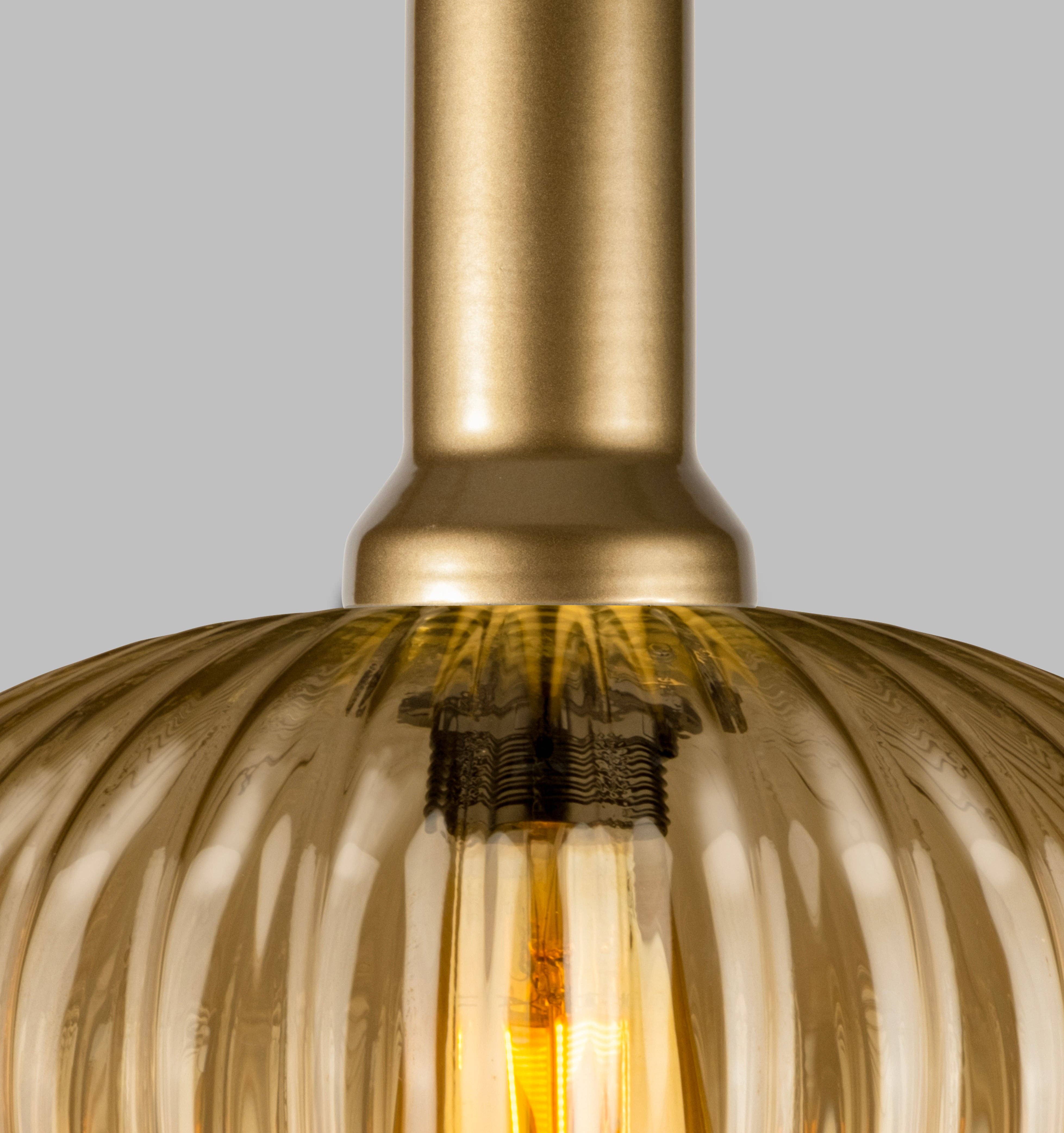 Eclipse Lighting - Wholesale Chandelier/Hanging Light - Smoke Gray Modern Glass Pendant Light, Custom Ribbed Glass Pendant Lighting, Multi Lighting for Stairwell Long Chandelier, Elegant Light9