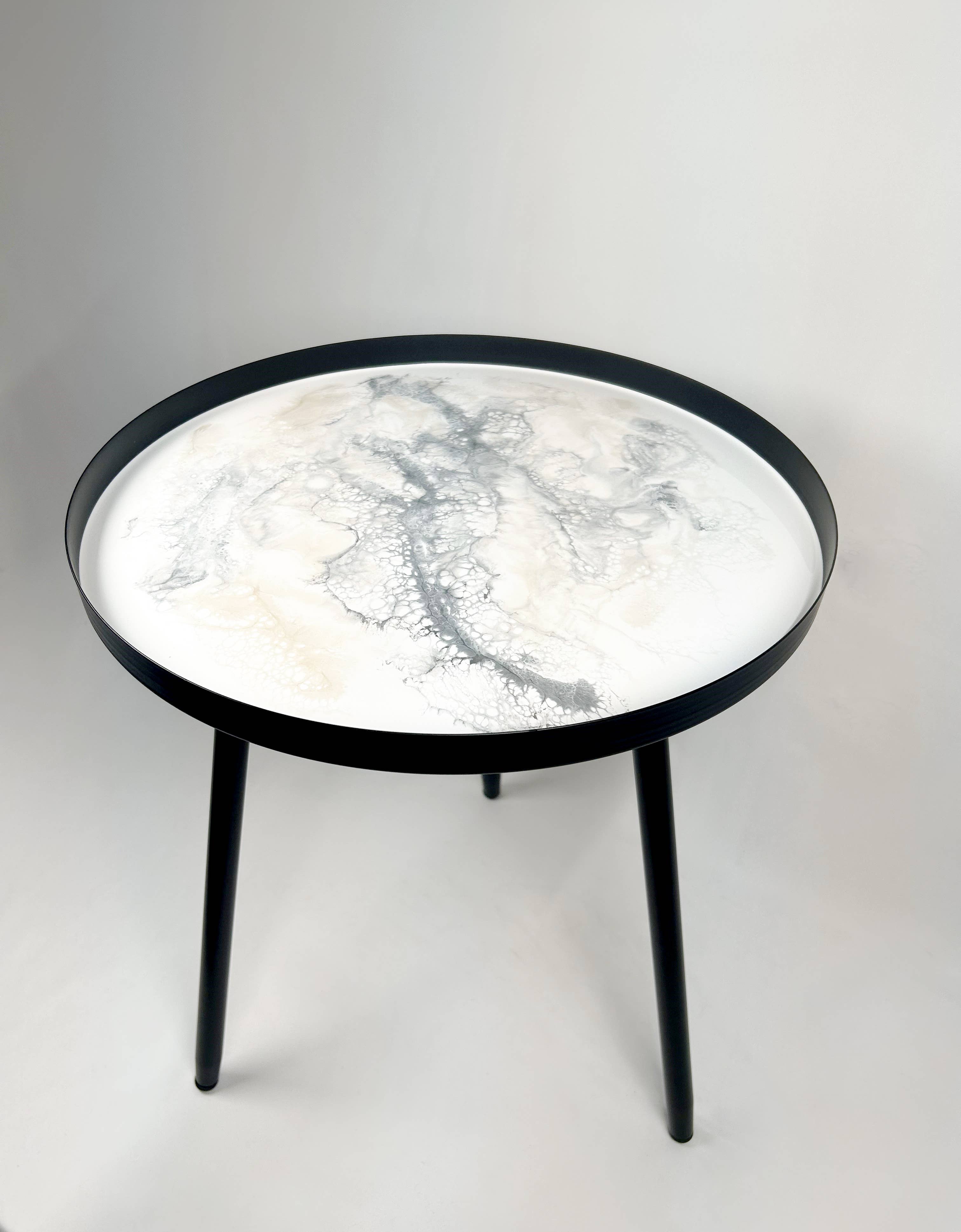 Lynn & Liana Designs - Wholesale Side Table - Resin Accented Side Table - No Tariffs!14