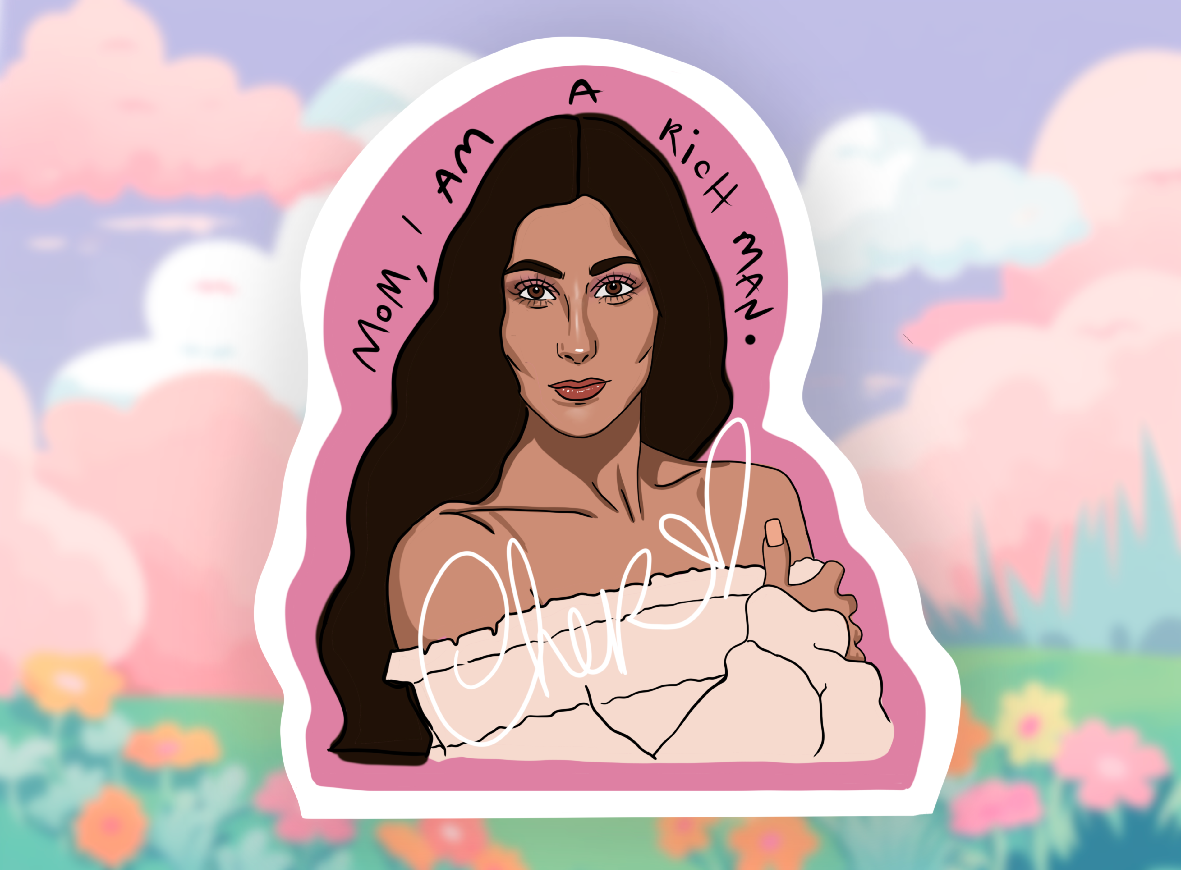 Cocollama Design - Vente Autocollant - Autocollant en vinyle Cher Funny, imperméable0