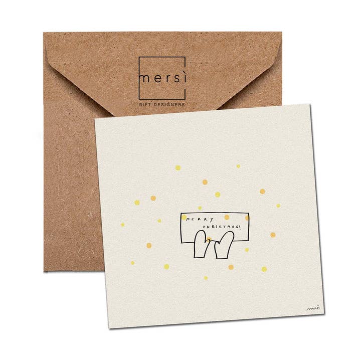 C93 - Greeting card - christmas card - postcard for wholesale by mersì gift designers