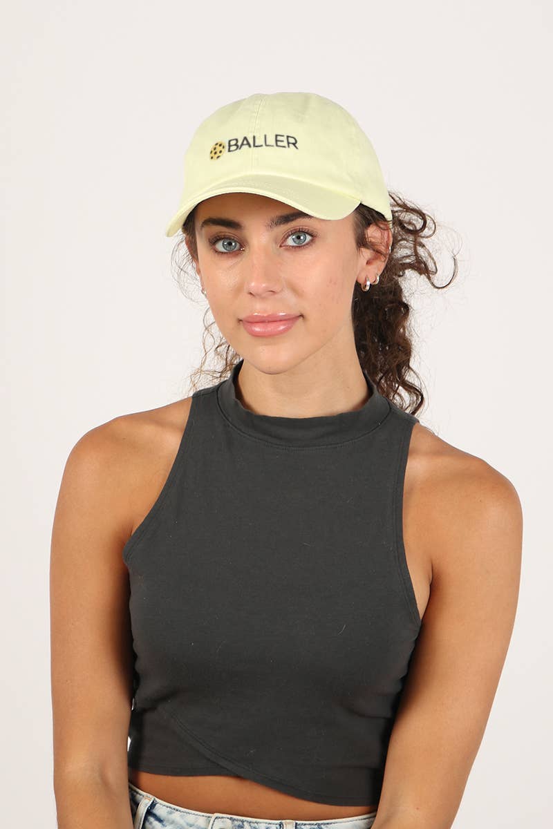 David And Young - Wholesale Baseball Cap - Women's - Baller Embroidery Baseball5