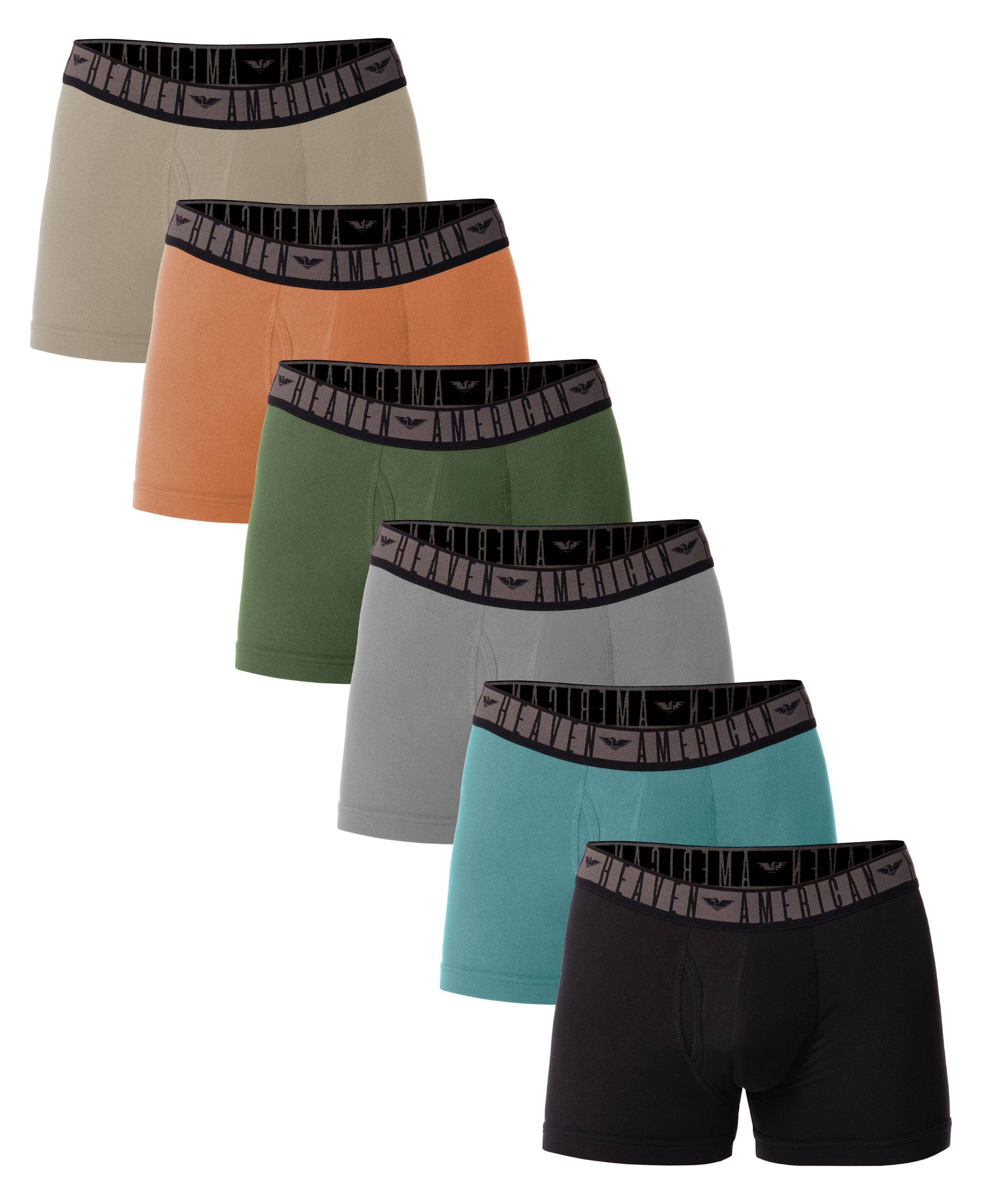 I-Wear Brands – Roupa interior - Homem por atacado – Pacote com 6 calções masculinos de micro fibra flexível3