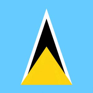 Sainte-Lucie 3 pi x 2 pi pour la vente par Worldwide Flags Ltd
