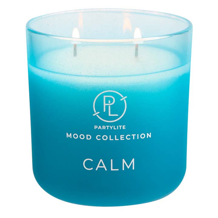 Calm Ombre 2-Wick Jar Candle for wholesale by Glow Collection