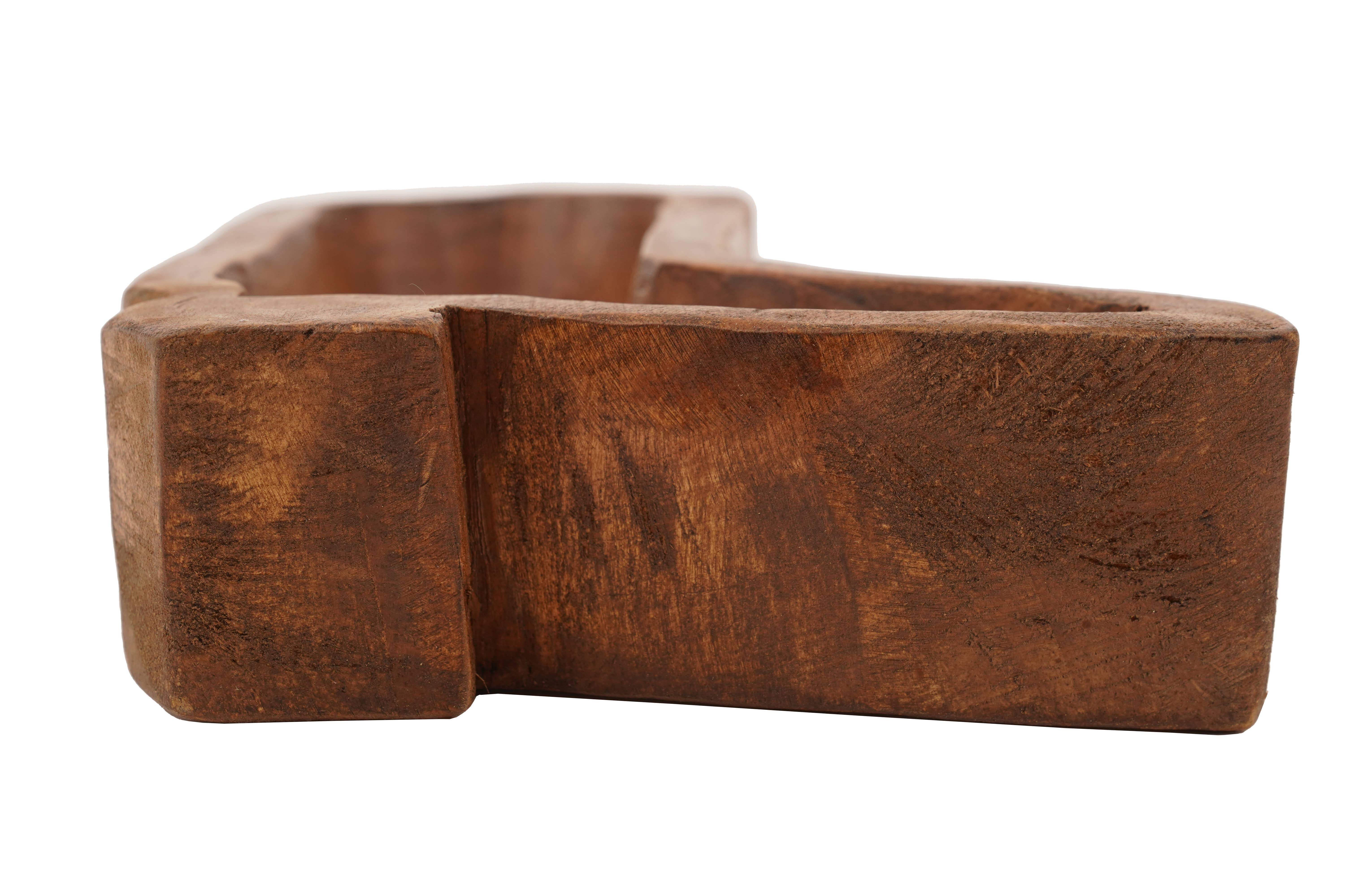 My Amigos Imports - Wholesale Candle Holder - Boot Bowl-7 x 10 x 2 inches-Wood-Candle Pour Ready-Boot2