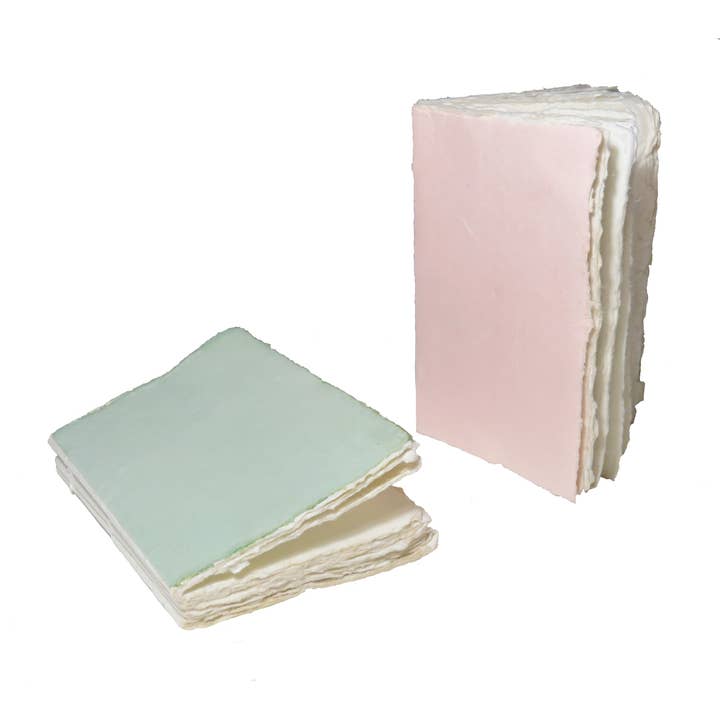 Epigram - Wholesale Notebook - Plain parchment paper notebook in the style of an old book, pastel0