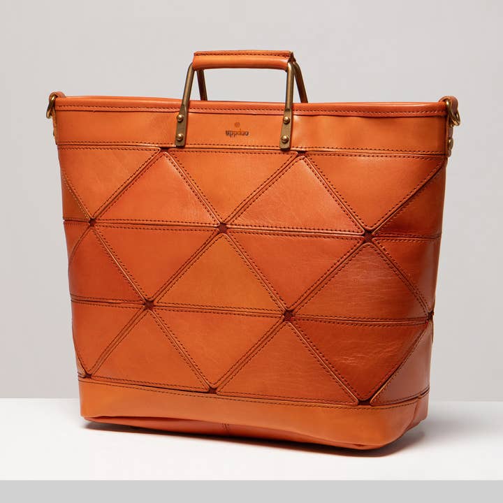 Origami Large Tote - Turmeric for wholesale by UPPDOO