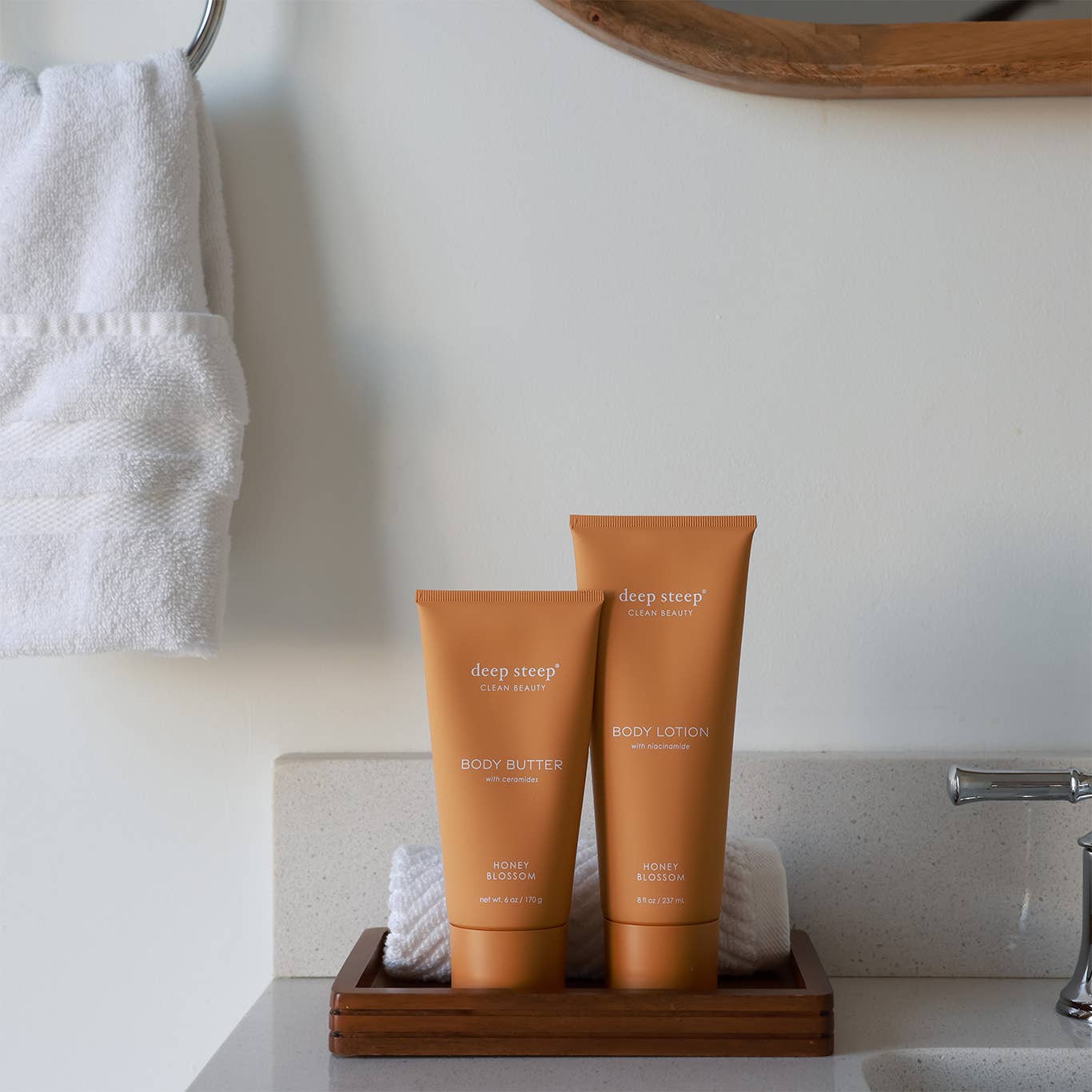 Deep Steep Clean Beauty - Wholesale Body Balm/Butter - Body Butter - Honey Blossom 6oz4