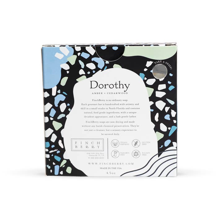 FinchBerry - Wholesale Bar Soap - Dorothy Vegan-friendly Gluten-free Boxed Soap2