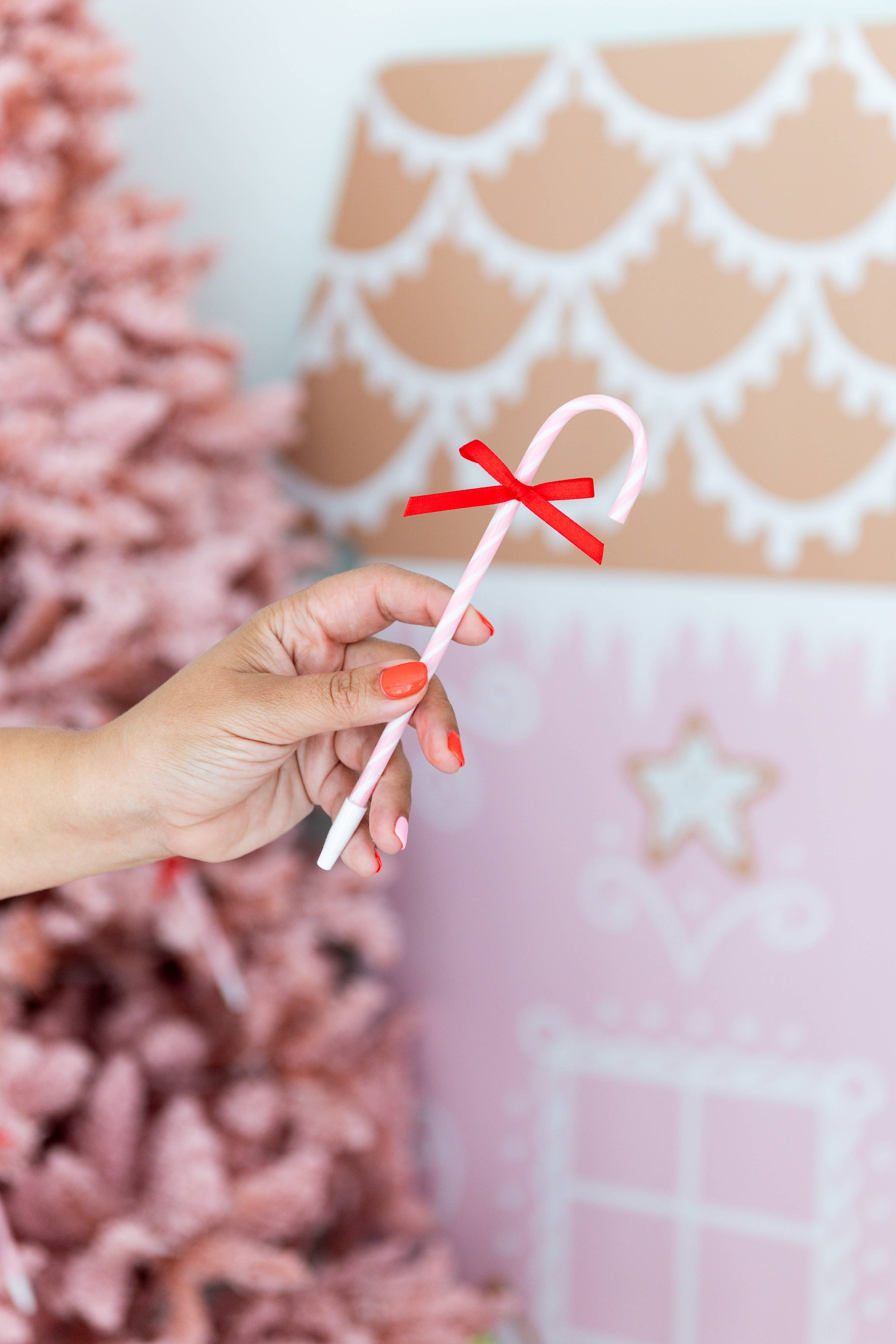 Jollity & Co. + Daydream Society - Wholesale Pen - Candy Cane Pens- Case Pack of 244