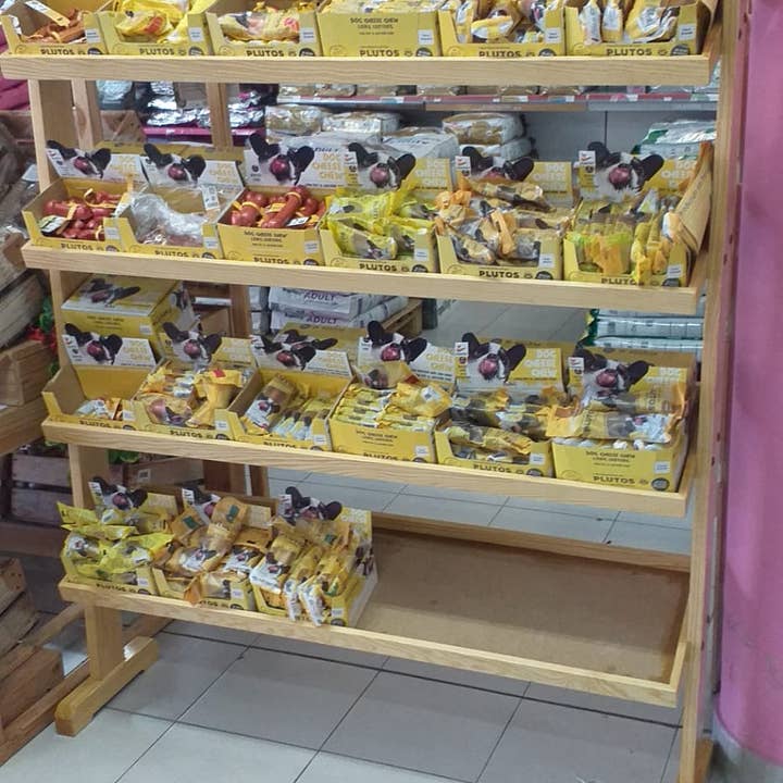 PLUTOS CHEWS - Wholesale Pet Treats - Dog - Dog Dental Chew Cheese & Beef L (6)9