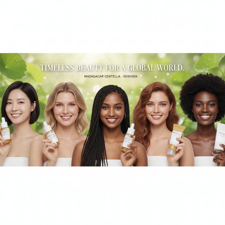 KPurity - Wholesale Facial Care Set/Kit - SKIN1004 Madagascar Centella Travel Kit, Toner, Ampoule, Soothing Cream, Cleansing Oil, Ampoule Foam1