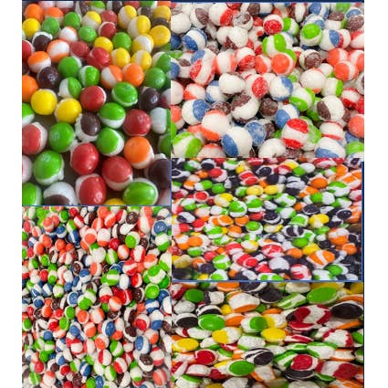 Freeze Dried Carla's Mix for wholesale by CARLA'S FREEZE DRIED TREATS LLC.