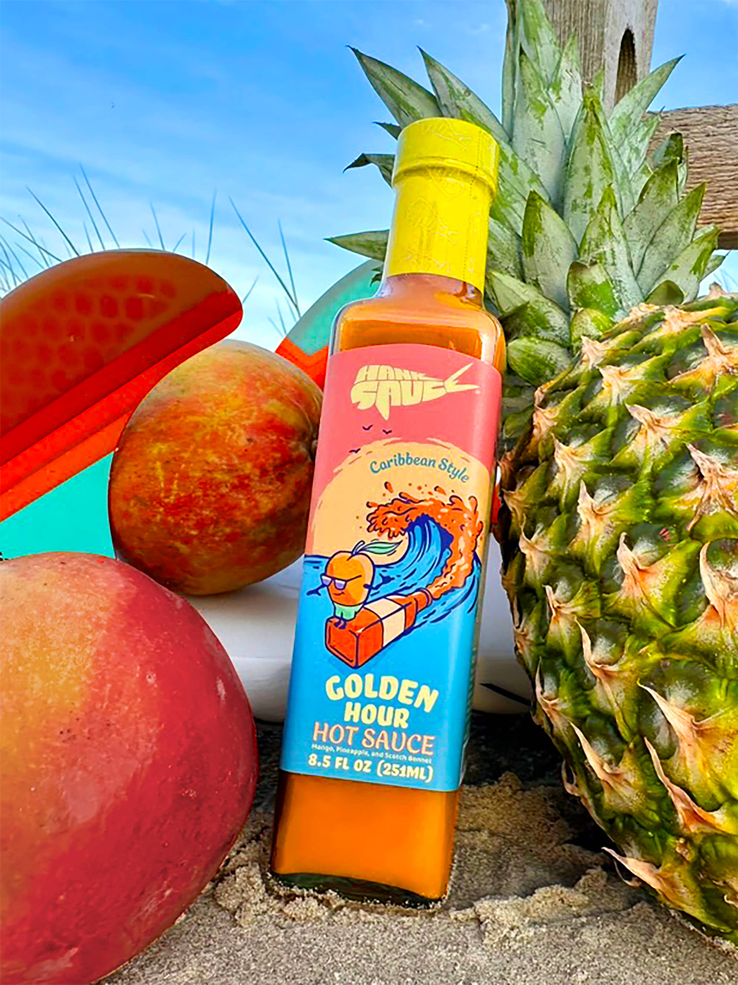 Hank Sauce - Wholesale Hot Sauce - Golden Hour3