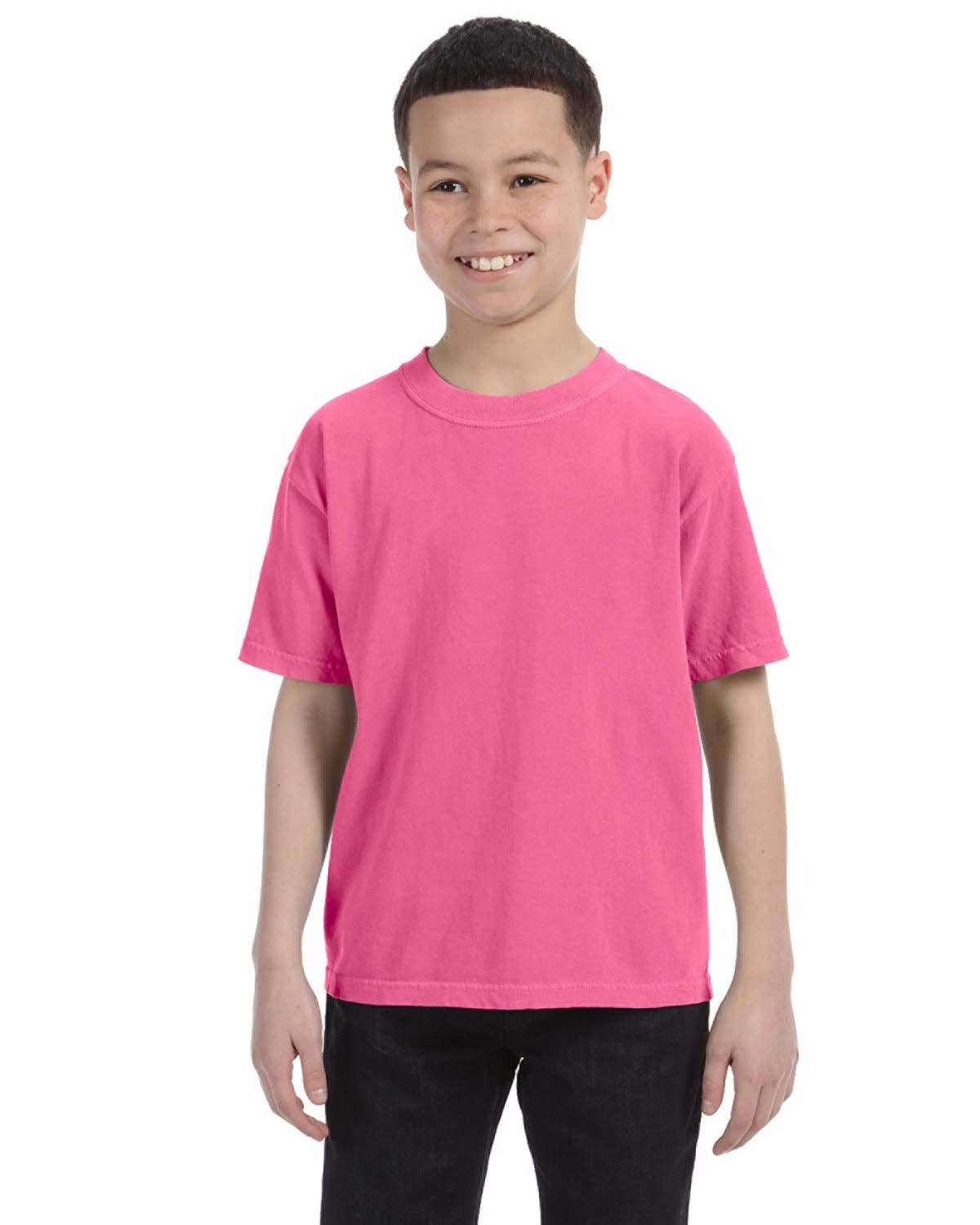 Total Apparel - Wholesale T-Shirt - Kids - Comfort Colors Garment-Dyed Youth Midweight T-Shirt | C90186