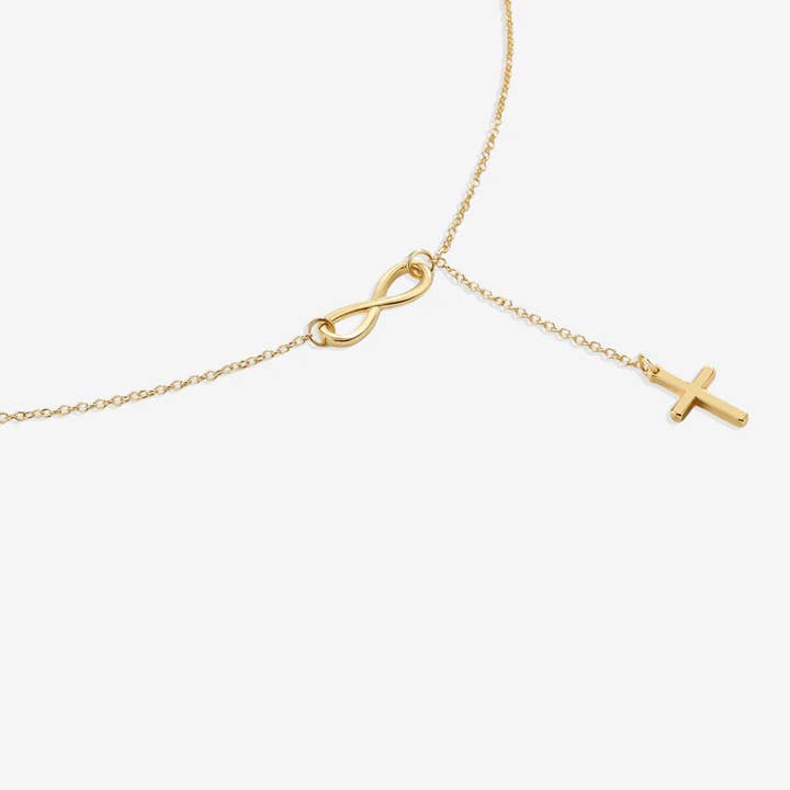 Mint & Lily - Wholesale Pendant/Charm Necklace - Cross and Infinity Necklace