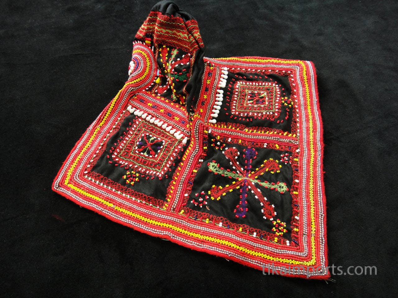 Tika - Wholesale Kids Hat - Kids - Vintage Tribal Childs Hat ~ tx3121