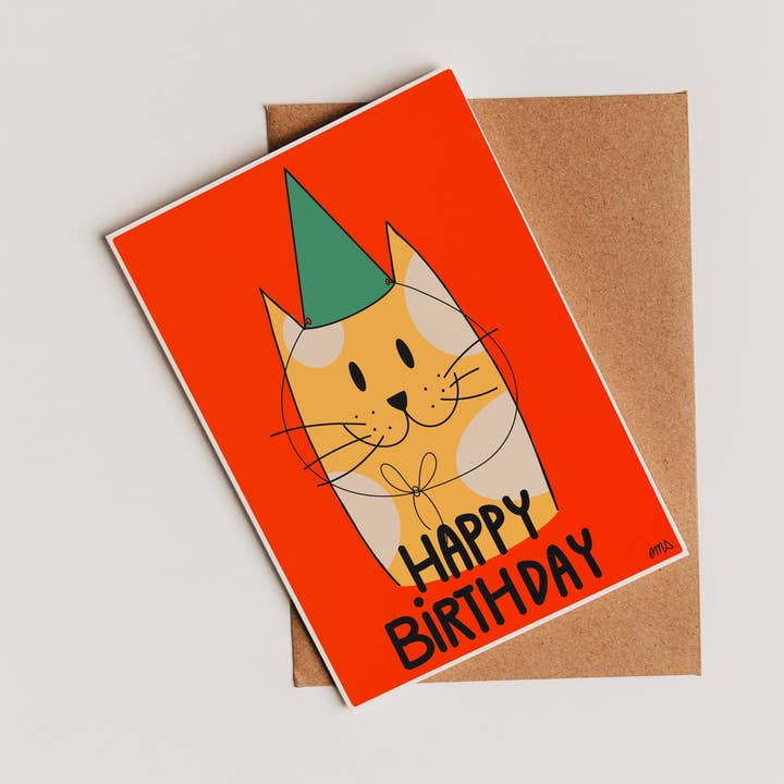 CARTE DE VOEUX ANNIVERSAIRE pour la vente par EMS