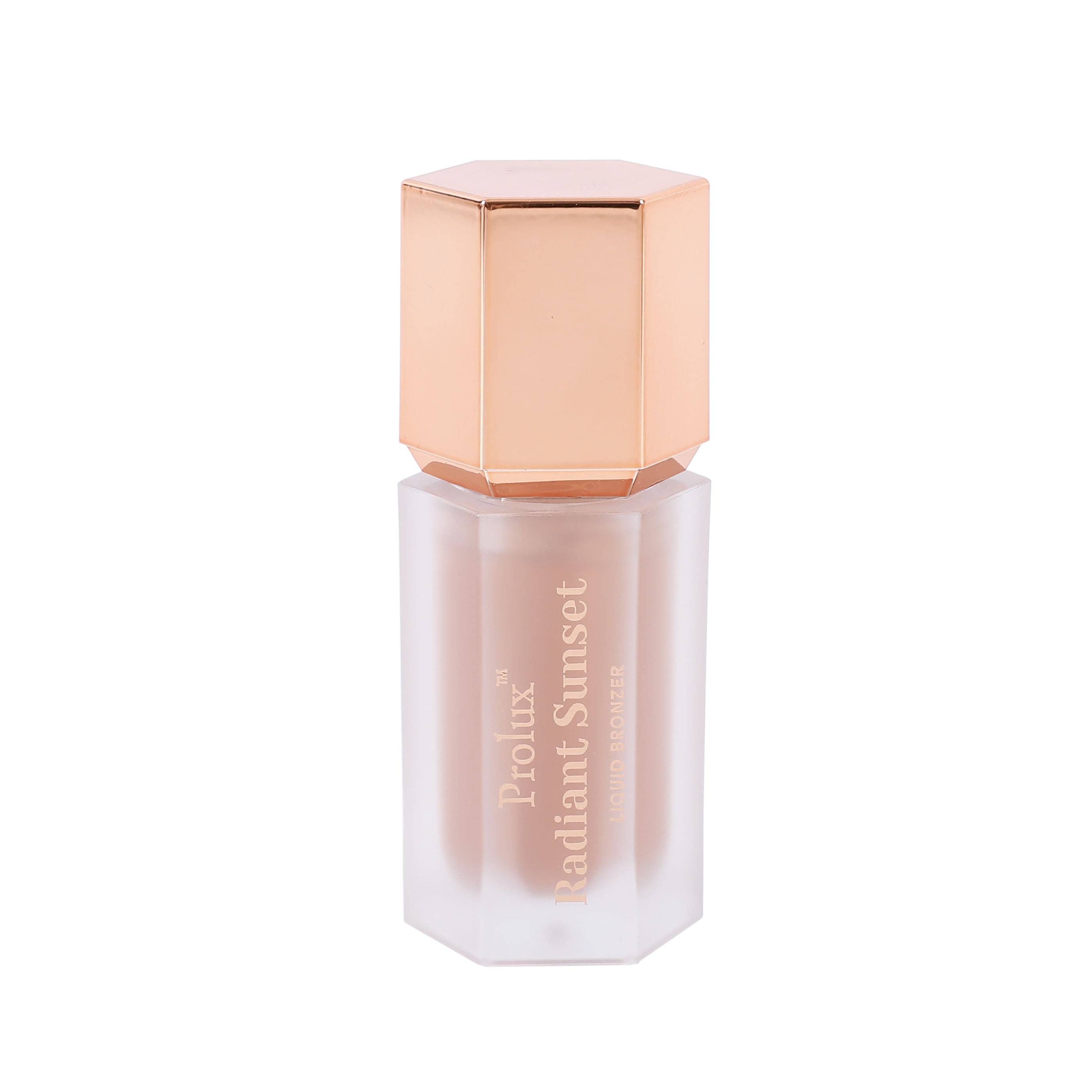 Strandschönheit + Honigpop + Karamelltraum + sonnengeküsster Glanz Radiant Sunset Flüssiger Bronzer für strahlenden Teint für den Großhandel auf Faire7