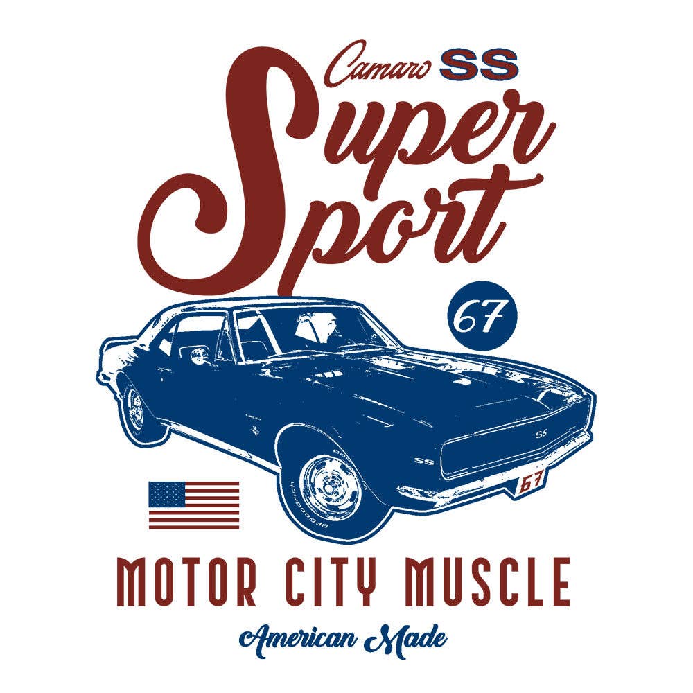 Sport Grey '67 Chevy Camaro SS for wholesale on Faire3