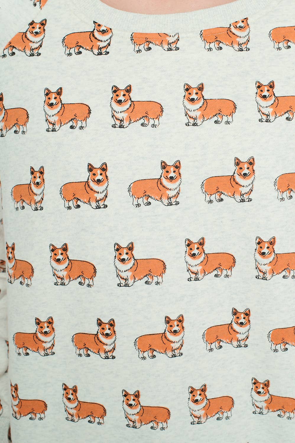 SM WARDROBE - Wholesale Sweatshirt - Women's - CORGI PRINT SWEATSHIRT5