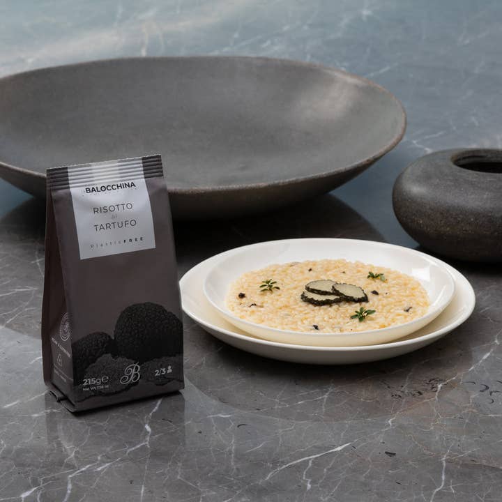 laBalocchina - Wholesale Risotto - Truffle Risotto 215g in recyclable paper1