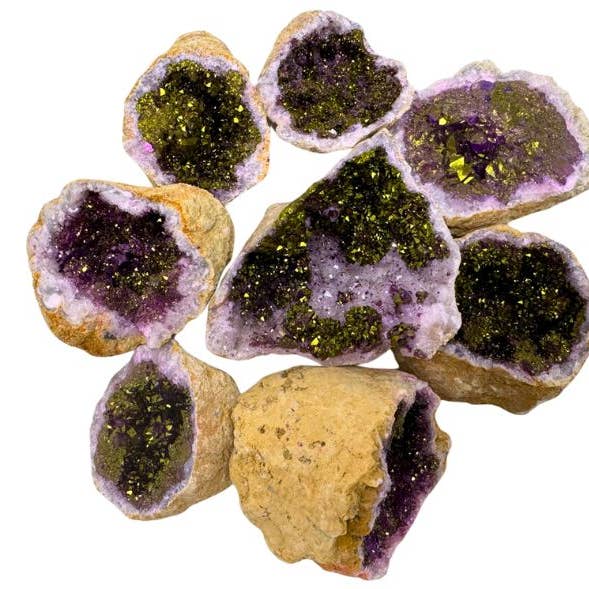 Crystal Magick Wholesale Ltd - Wholesale Spiritual Stone/Crystal - Dyed Geode Piece 0