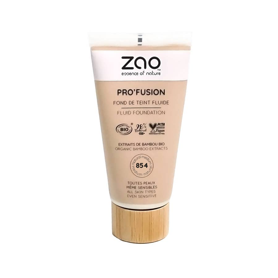 Zao Makeup - Wholesale Foundation - Pro'Fusion Fluid foundation *** Organic, Vegan, 100% natural5