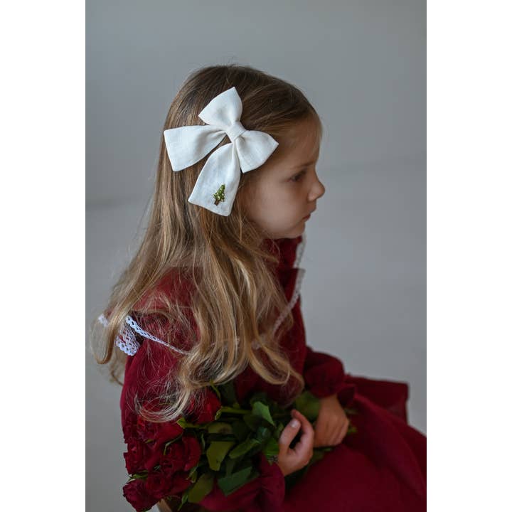 Lanika Atelier, Nika Korošec s.p. - Wholesale Hair Bow - Women's - Midi and Large hair bows Christmas tree11