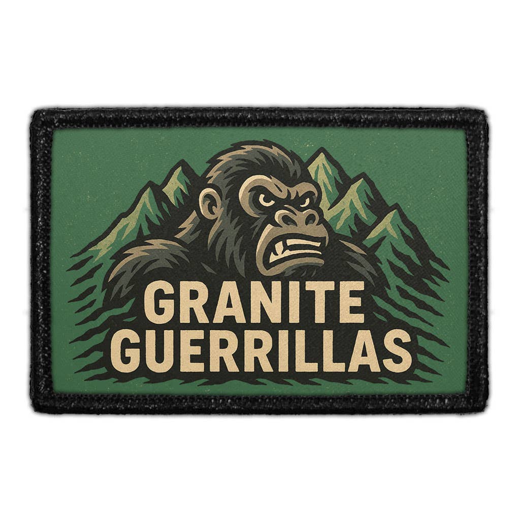 Pull Patch - Vente Écusson - Guérillas de Granit - Écusson Amovible0