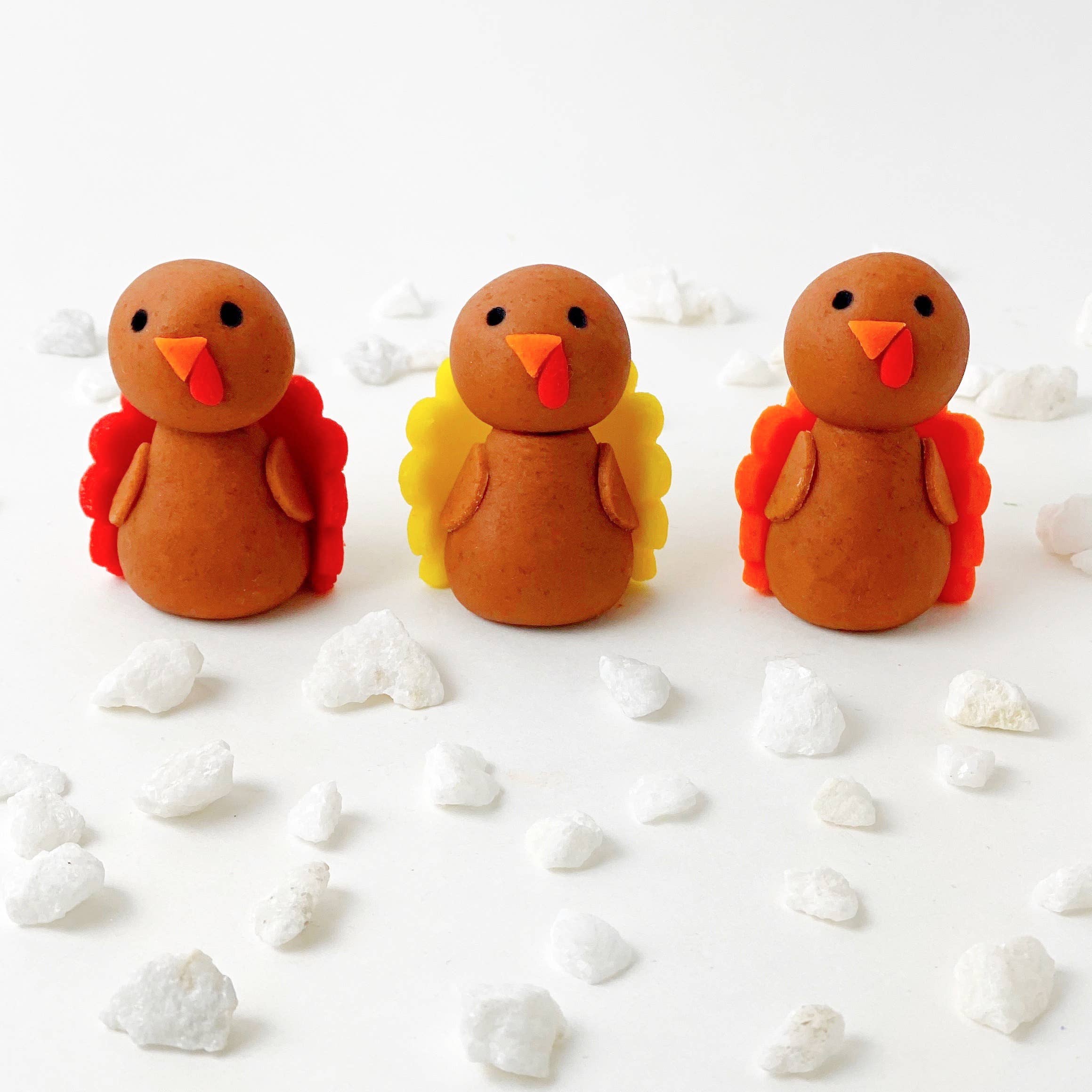 marzipops - Wholesale Hard Candy - Gourmet Marzipan Cutie Thanksgiving Turkeys - LIMITED TIME1