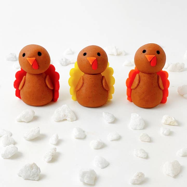 marzipops - Wholesale Hard Candy - Gourmet Marzipan Cutie Thanksgiving Turkeys - LIMITED TIME1