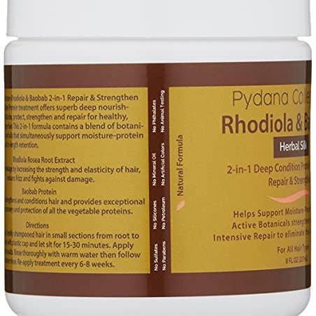 Pydana Collection - Wholesale Hair Conditioner - Rhodiola & Baobab Herbal Silk 2in1 Deep Condition Protein2