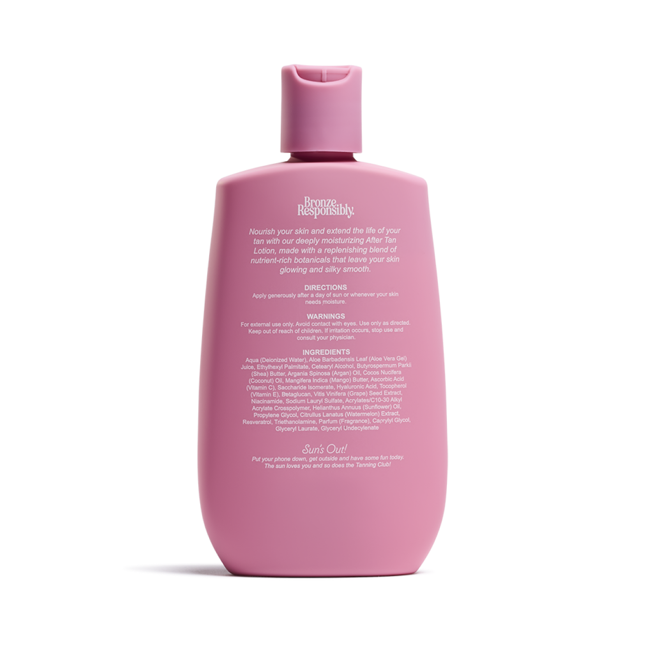 Tanning Club – wholesale After-sun/sun damage repair cream – After Tan Body Lotion3