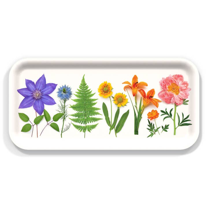 Trays4Us - Wholesale Decorative Tray - Garden Floral Trays by Bottle Branch Botanic Art
