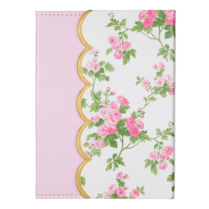 Laura Ashley - Pink Garden Blooms Deluxe Tagebuch 6X8 für den Großhandel von Eccolo
