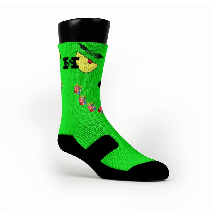 Grinch Fun Holiday Unisex Socks for wholesale by HoopSwagg