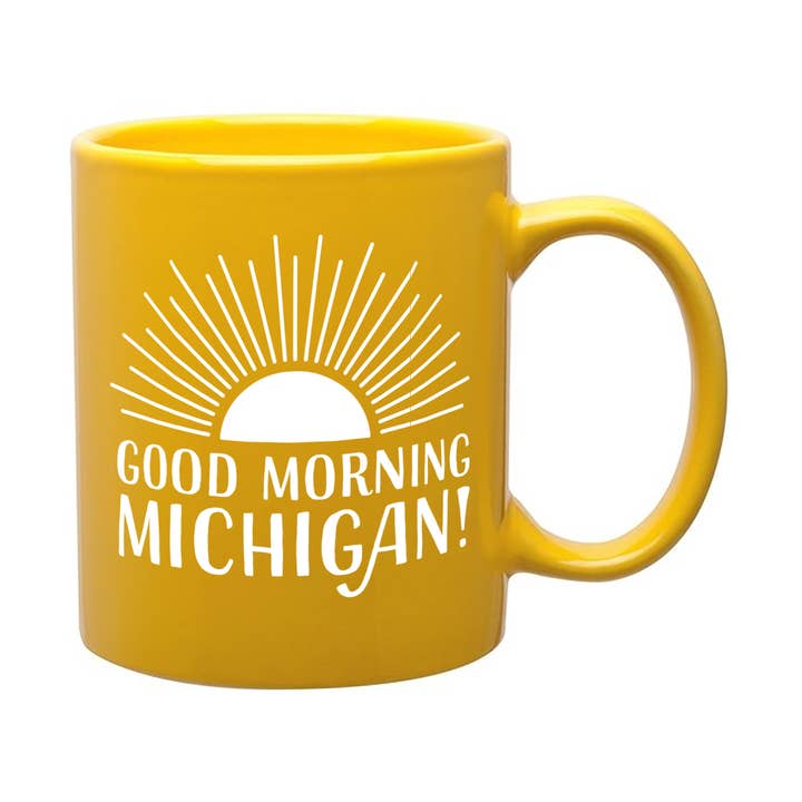 Good Morning Michigan Mug for wholesale by City Bird