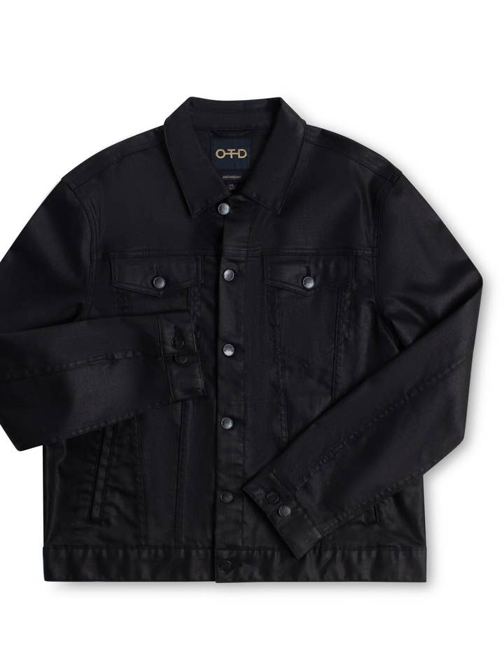 black Coated Jean Jacket for wholesale on Faire1