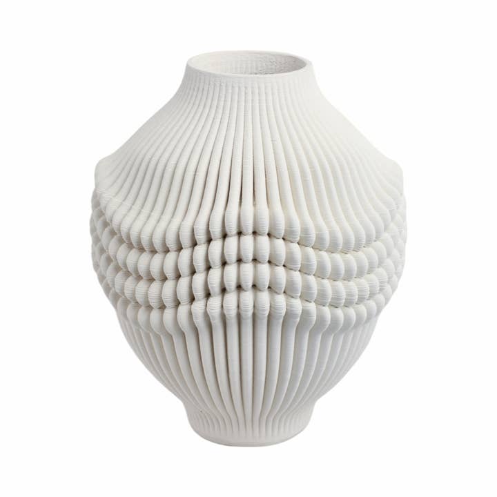 14" Modern Coulter Small Vase for wholesale by Decorium Living