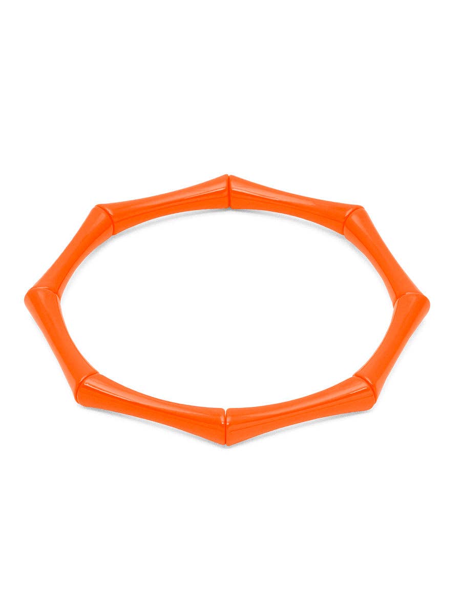 ZENZII Jewelry - Wholesale Link & Chain Bracelet - Enamel Bamboo-Style Stretch Bracelet8