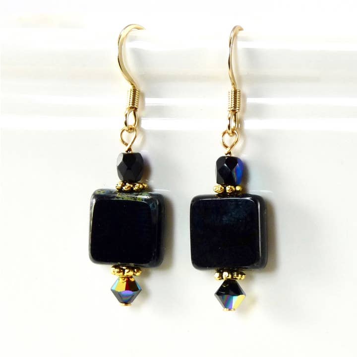 Marlene VanBeek Jewelry - Wholesale Dangle Earrings - Square Earrings - 7 Colors